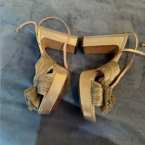 Natalia platform heels - worn once